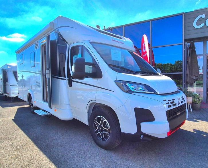 Dethleffs Just Camp T7052 EB Active, Caravans en Kamperen, Mobilhomes, Bedrijf, tot en met 4, Half-integraal, Dethleffs, Fiat