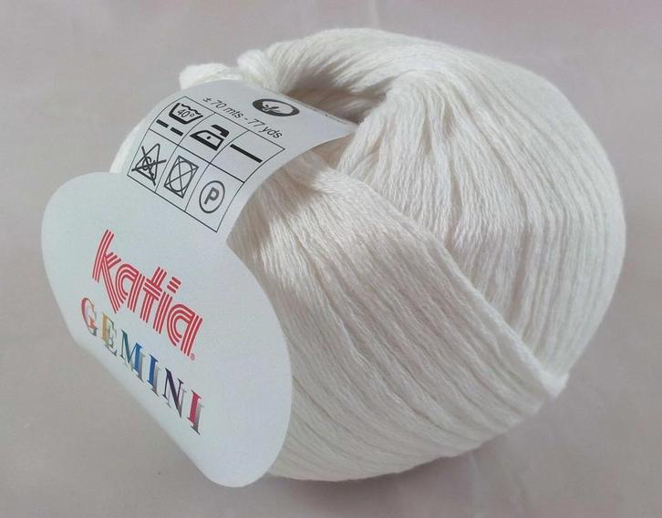KATIA Gemini coloris 3, Hobby en Vrije tijd, Breien en Haken, Nieuw, Breien, Wol of Garen, Ophalen of Verzenden