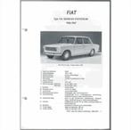 Fiat 124 Vraagbaak losbladig 1966-1967 #4 Nederlands, Livres, Autos | Livres, Utilisé, Enlèvement ou Envoi