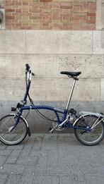 Brompton blue M6R dynamos son vermogen 6 versnellingen, Ophalen, Brompton, 14 tot 16 inch, Versnellingen