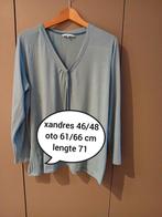 Bloes xandres 46/48l, Kleding | Dames, Blauw, Maat 46/48 (XL) of groter, Ophalen of Verzenden, Gedragen