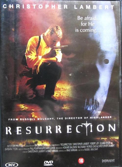 DVD ACTIE- RESURRECTION (CHRISTOPHER LAMBERT), Cd's en Dvd's, Dvd's | Actie, Zo goed als nieuw, Actiethriller, Alle leeftijden