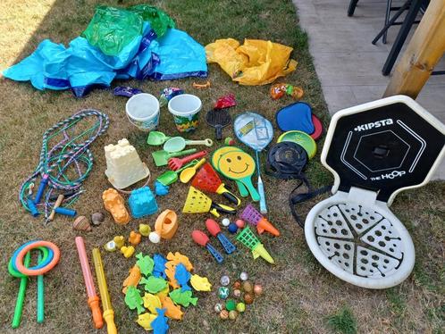 Waterglijbaan met groot pakket buitenspeelgoed, Kinderen en Baby's, Speelgoed | Buiten | Los speelgoed, Gebruikt, Ophalen