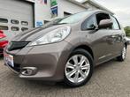 Honda Jazz 1.4i, Automaat, Airco, Usb, Zeer proper., Auto's, Honda, Euro 5, Zwart, 4 cilinders, Bruin