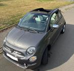 Fiat 500C uit 2020 in uitstekende staat, Auto's, Voorwielaandrijving, 4 zetels, 88 g/km, Zwart