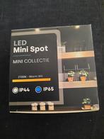 LED mini spotjes zwart IP65, Maison & Meubles, Lampes | Spots, Enlèvement ou Envoi, LED