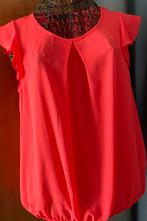 Blouse rouge cool Atmosphere 36 État neuf, Comme neuf, Manches courtes, Taille 36 (S), Rouge