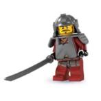 Lego minifiguur Samurai Warrior, Series 3 (2), Ophalen of Verzenden, Zo goed als nieuw, Complete set, Lego
