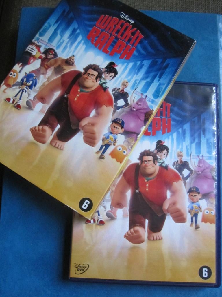 Wreck-It Ralph (2012) DISNEY, CD & DVD, DVD | Films d'animation & Dessins animés, Comme neuf, Américain, Coffret, À partir de 6 ans