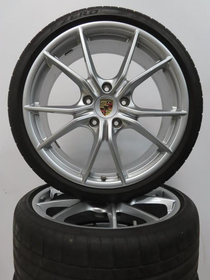 Porsche Boxster Cayman 718 982 20 inch velgen zomerbanden, Auto-onderdelen, Banden en Velgen, Banden en Velgen, Winterbanden, 20 inch