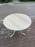 Flamant bijzettafel inklapbaar diameter 90 cm - eik verweerd, Huis en Inrichting, Ophalen, Zo goed als nieuw