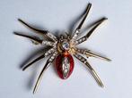 Broche fantaisie années 50 "araignée", Bijoux, Sacs & Beauté, Broches, Or, Comme neuf, 4 à 7 cm, Envoi