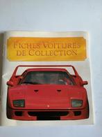 Collection de fiches de voitures., Ophalen of Verzenden