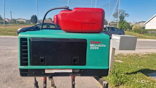 Groupe électrogène onan MicroLite 2000, Doe-het-zelf en Bouw, Aggregaten, Zo goed als nieuw, Benzine, Minder dan 5 kVA, Elektrisch startend
