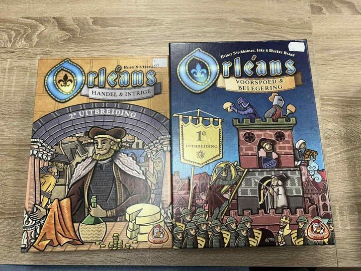 Orléans uitbreidingen - Bordspel, Hobby en Vrije tijd, Gezelschapsspellen | Bordspellen, Zo goed als nieuw, Ophalen of Verzenden