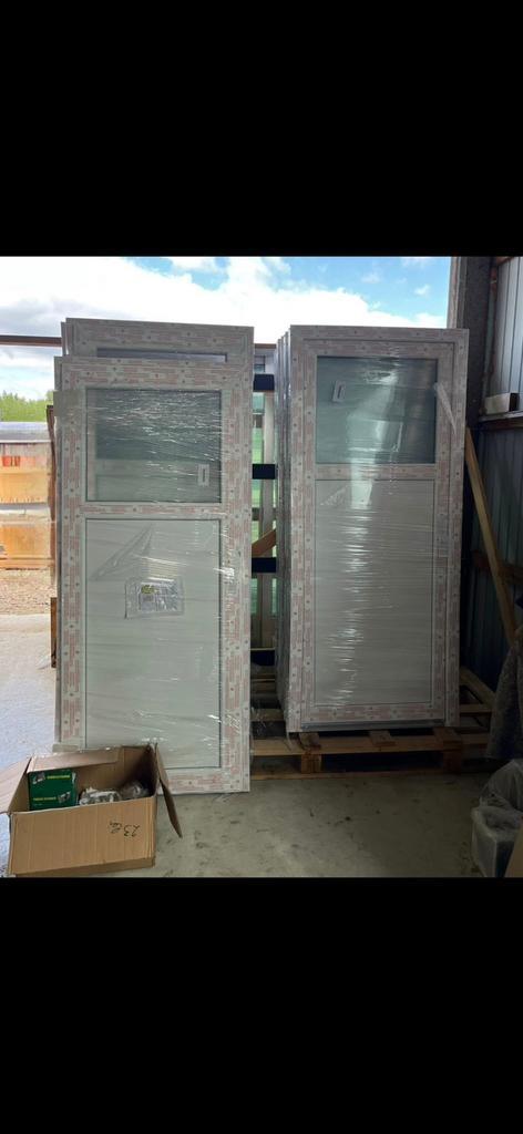 NIUWE PVC DEUREN, Jardin & Terrasse, Paillassons, Neuf, Enlèvement