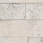 TRAVERTIN BEIGE (BANEN) - GEZANDSTRAALD, Verzenden, Nieuw, Terrastegels, Natuursteen