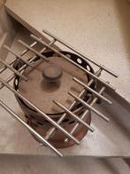 2 koperen warmstellen, Ophalen, Gas