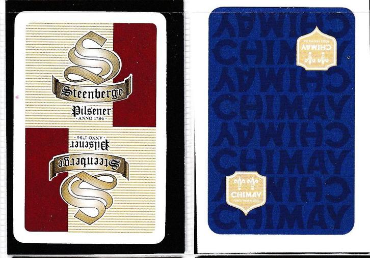 2  Spéciale  RUGGEN  Speelkaarten  BIER-Brouwerijen  BELGIE, Verzamelen, Speelkaarten, Jokers en Kwartetten, Nieuw, Speelkaart(en)