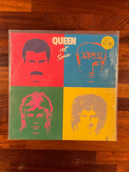 Queen Hot Space 33 rpm vinyl lp record album, Cd's en Dvd's, Vinyl | Rock, Zo goed als nieuw, Ophalen of Verzenden