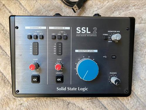 SSL 2 Interface, Audio, Tv en Foto, Professionele apparaten, Zo goed als nieuw, Ophalen