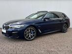 BMW 5 Serie 530e PHEV | M Sport | Panoramadak | Sportstoelen, Autos, BMW, Entreprise, Carnet d'entretien, Autres carburants, Noir