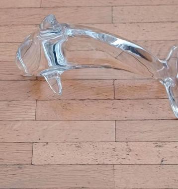 Décoration de vase dauphin en verre, Enlèvement, Comme neuf