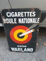 Dubbelzijdig bord boule nationale, Collections, Marques & Objets publicitaires, Enlèvement
