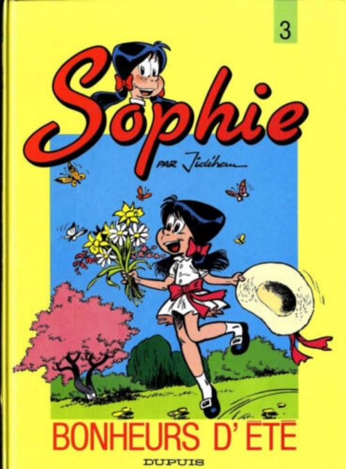BD SOPHIE Bonheurs d'été Jidéhem 3e Album DUPUIS 1990 Neuf, Boeken, Stripverhalen, Nieuw, Eén stripboek, Ophalen of Verzenden
