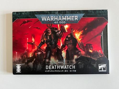 Paquet de cartes Index Deathwatch Warhammer 40,000, Hobby & Loisirs créatifs, Wargaming, Neuf, Warhammer, Enlèvement ou Envoi