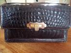Vintage handtas, Handtassen en Accessoires, Tassen | Damestassen, Ophalen of Verzenden, Gebruikt, Bruin, Handtas