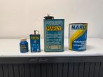 Bidons d'huile anciens MARLY, Enlèvement ou Envoi, Utilisé, Emballage