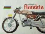 oldtimer bromfietsen FLANDRIA folder brochure, Ophalen of Verzenden, Folder
