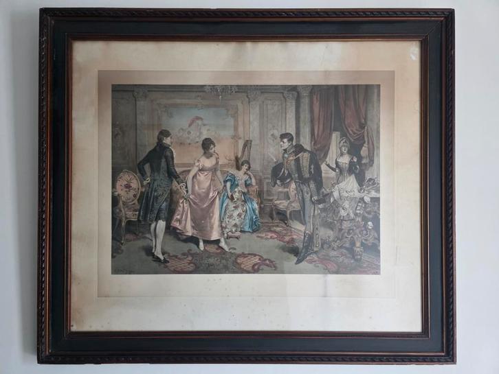 Tirage couleur signé Henry Gillard Glind, Antiquités & Art, Art | Eaux-fortes & Gravures, Enlèvement