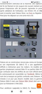 Imprimante 3d fokoos Odin_5 f3, Computers en Software, Printers, Ophalen of Verzenden, Zo goed als nieuw, Printer