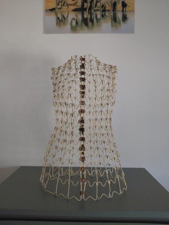 Oude vintage damesbuste jaren '40-'50 van vorige eeuw, Antiek en Kunst, Curiosa en Brocante, Ophalen