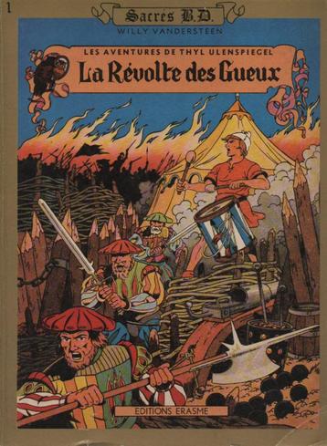 Les aventures de Thyl ULENSPIEGEL - LA REVOLTE DES GUEUX beschikbaar voor biedingen