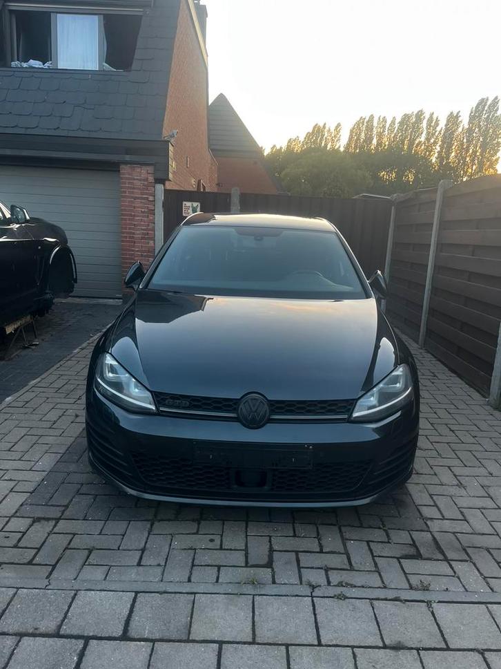 Volkswagen Golf 7 GTD te koop, Auto's, Volkswagen, Particulier, Golf, Diesel, Euro 6, 5 deurs, Handgeschakeld, Zilver of Grijs