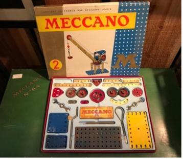 boite de jeux mecano n2 avec son manuel d'instruction