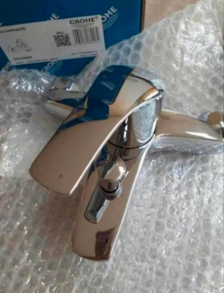 Grohe eurosmart mengkraan bad/douche nieuw!, Enlèvement, Neuf, Chrome, Autres types