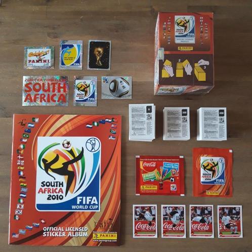 Panini Coupe du Monde 2010 Jeu complet + album + boîte, Collections, Articles de Sport & Football, Neuf, Affiche, Image ou Autocollant