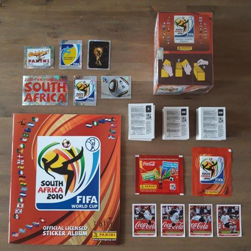 Panini World Cup 2010 Volledige stickerset + album + box, Verzamelen, Sportartikelen en Voetbal, Nieuw, Poster, Plaatje of Sticker
