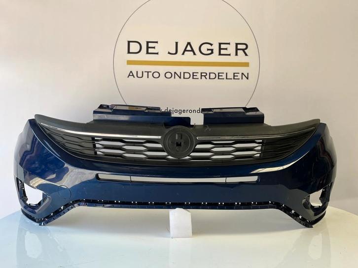 FIAT DOBLO 2 FACELIFT VOOFBUMPER BUMPER 735594222, Auto-onderdelen, Carrosserie, Bumper, Fiat, Voor, Gebruikt