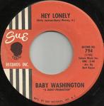 Baby Washington — Hey Lonely '7 - pop-corn, Single, Utilisé, 7 pouces, R&B et Soul