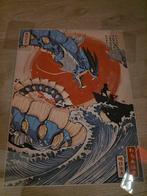 Pokémon Schilderijen Print op Canvas 30x40cm, Enlèvement, Neuf, Autres types, Foil