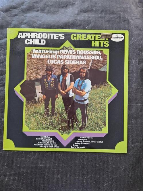 APRHODITE'S CHILD "Greatest Hits" compilatie LP (1974) IZGS, Cd's en Dvd's, Vinyl | Rock, Zo goed als nieuw, Alternative, 12 inch
