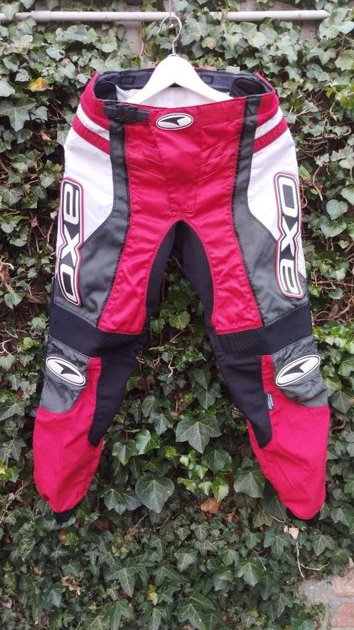 Nieuwe crossbroek AXO maat 32 , rood wit zwart, Motoren, Kleding | Motorkleding, Motorcrosskleding, Heren, Nieuw zonder kaartje