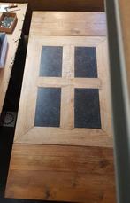 prachtige antieke teakhouten tafel 120cm X 85cm + 2 verlengs, Huis en Inrichting, Tafels | Eettafels, Ophalen, Gebruikt, Teakhout