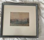 Twee aquarel prenten, Antiek en Kunst, Ophalen