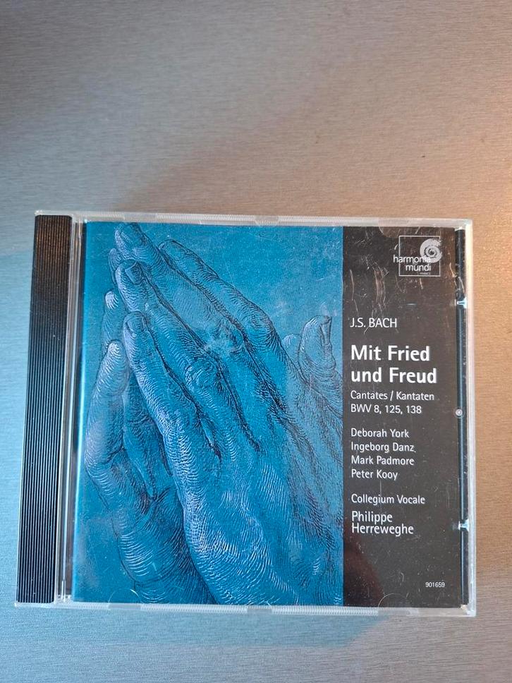 Cd. Bach. Cantates. (HM, Herreweghe)., Cd's en Dvd's, Cd's | Klassiek, Ophalen of Verzenden